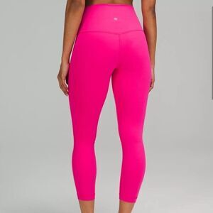 Lululemon Align High Rise Crop Legging Sonic Pink 23"